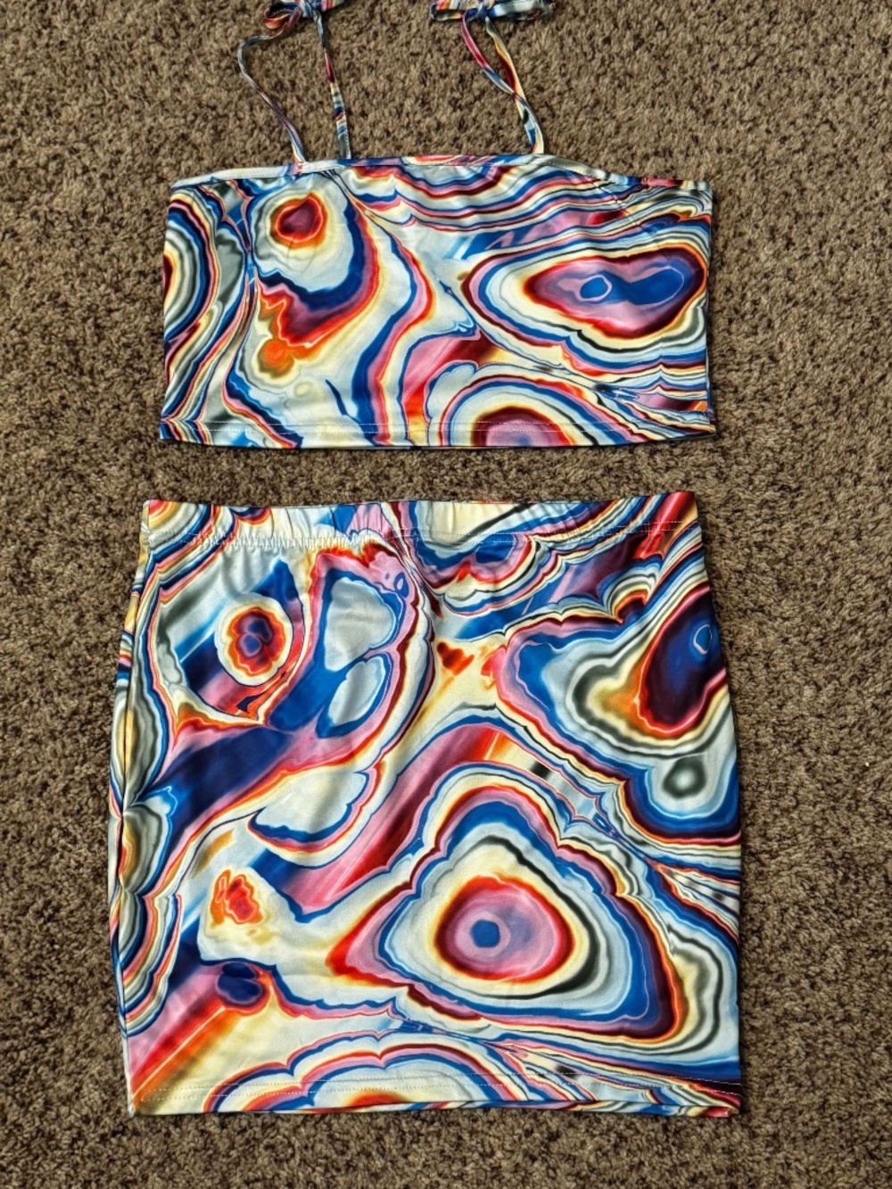 Rave Skirt Set Size L